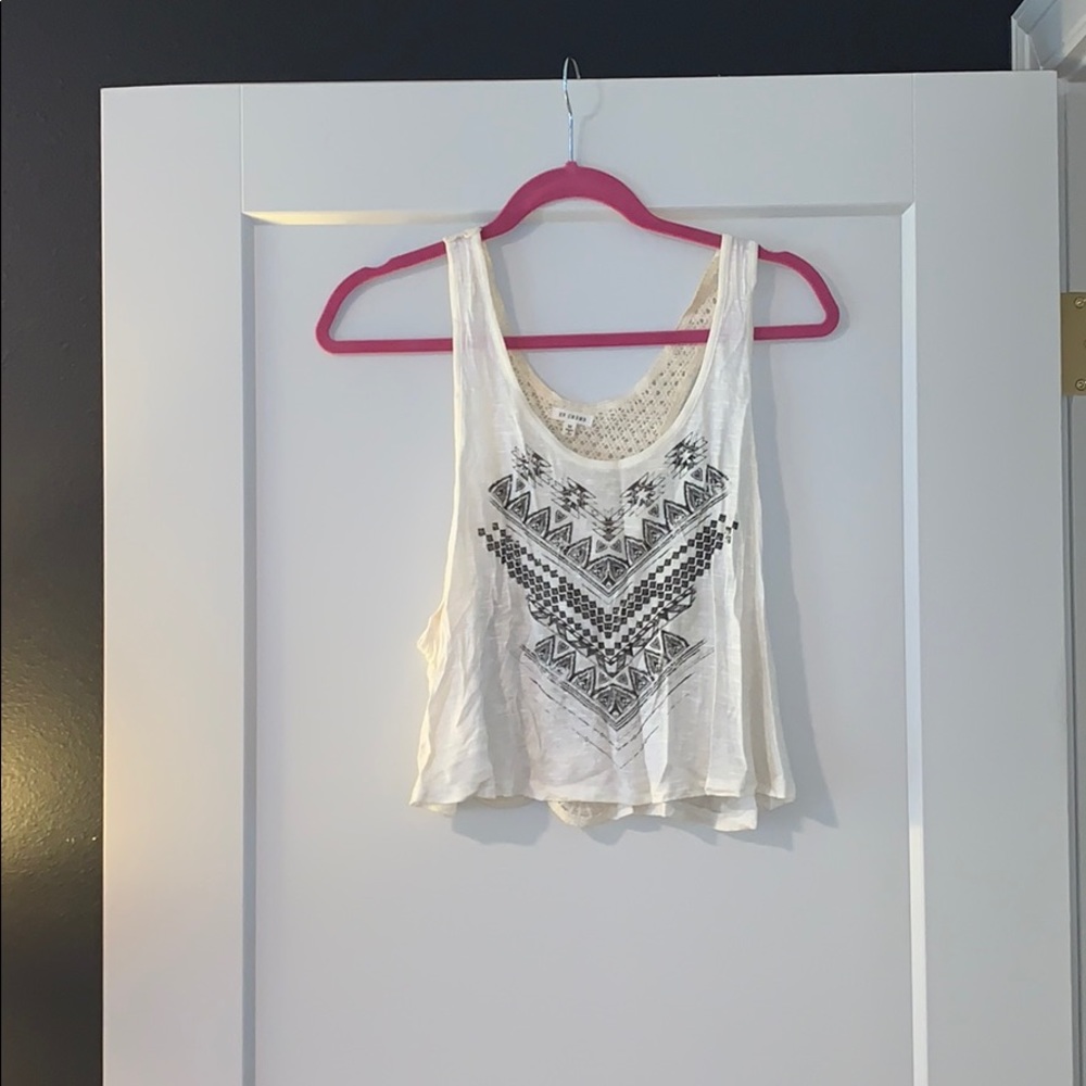Knit crop top